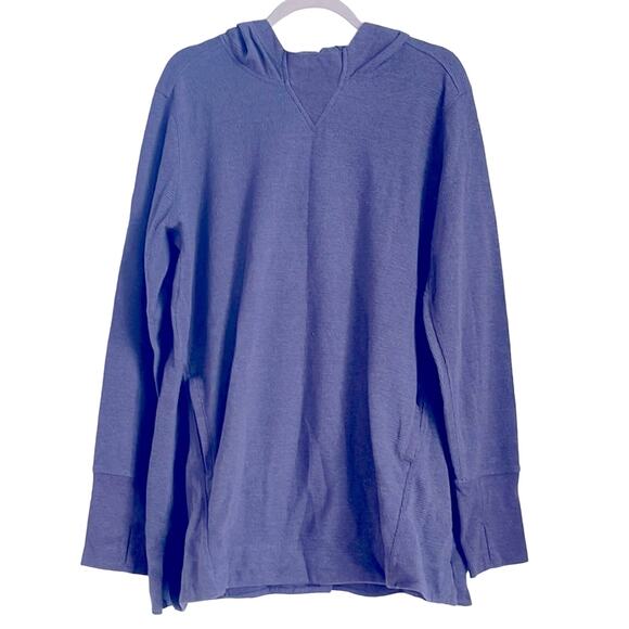 Duluth Trading Co. Henley thermal waffle knit hooded pull over top sz XXL - Picture 1 of 8
